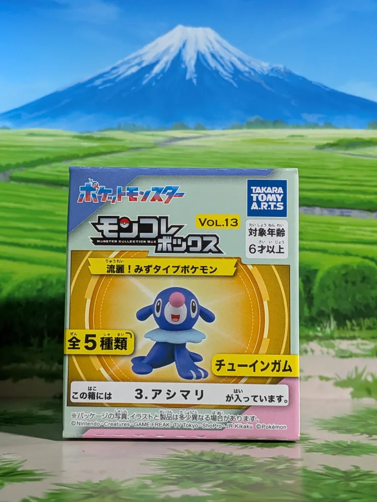 Takara Tomy Arts Moncolle Box Vol.13 - Otaquin | Popplio | Ashimari (~5cm)