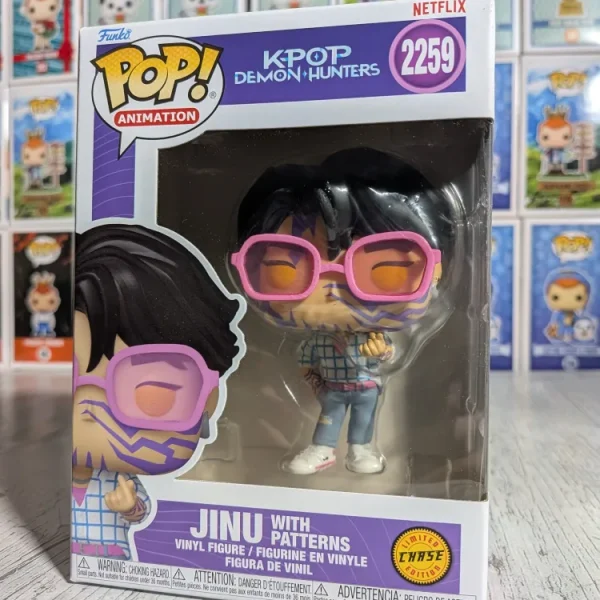 Funko pop K-Pop Demon Hunters #2259 - Jinu with Patterns (Chase)