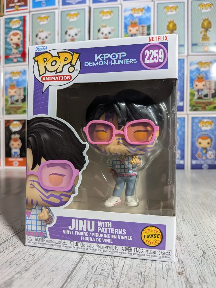 Funko pop K-Pop Demon Hunters #2259 - Jinu with Patterns (Chase)