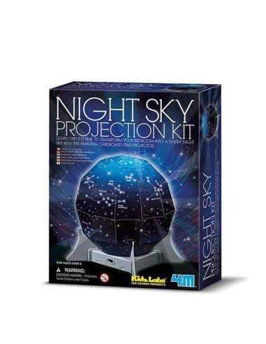 JUEGO 4M KIDZ LABS NIGHT SKY PROJECTION KIT