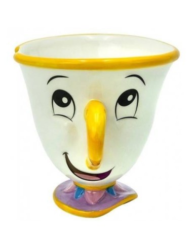 Taza Chip 3D La Bella y la Bestia