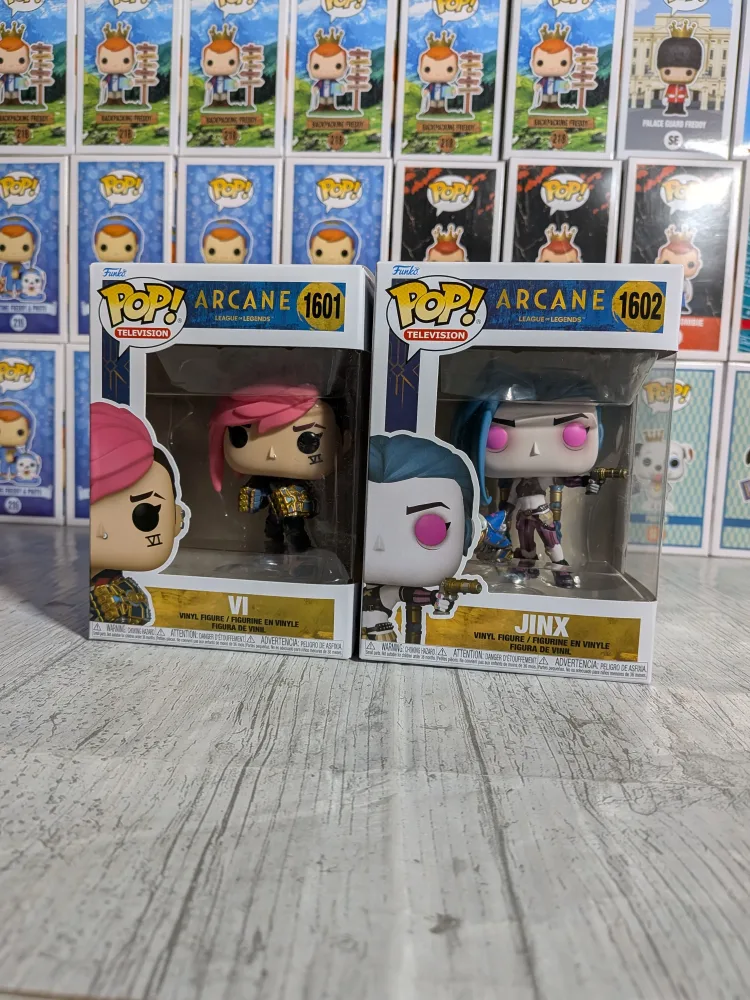 Funko pop Arcane - Vi & Jinx (Bundle)