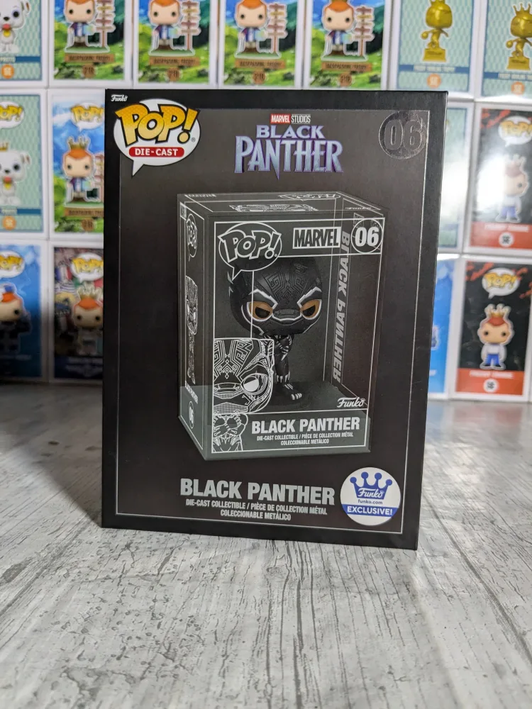 Funko pop Die-Cast Marvel Studios #06 - Black Panther