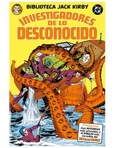 BIBLIOTECA JACK KIRBY. LOS INVESTIGADORES DE LO DESCONOCIDO