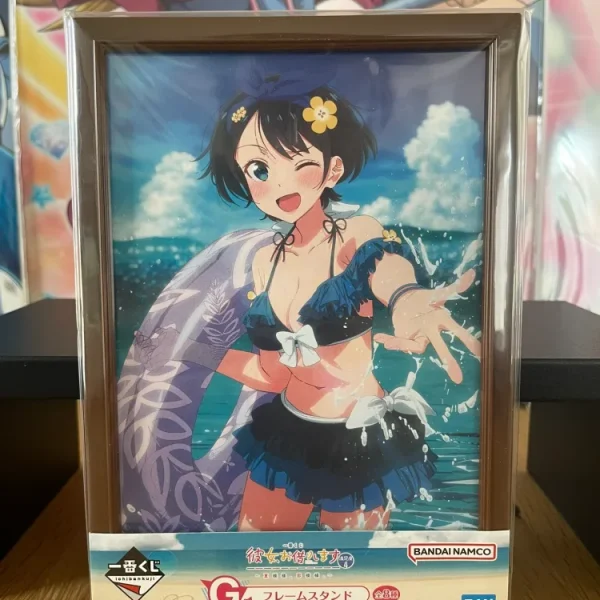 Rent-A-Girlfriend – Cadre Ruka Sarashina Swimsuit Version Ichiban Kuji Manzokudo 4 11x16 cm