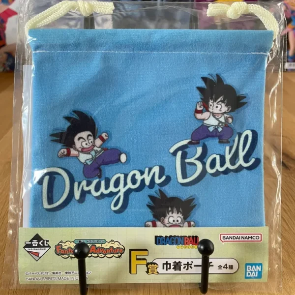 Dragon Ball - Son Goku 15 cm Drawstring Pouch - Ichiban Kuji Fantastic Adventure Lot F