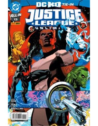 ALL IN JUSTICE LEAGUE UNLIMITED 13 ( DC K.O. TIE-IN )