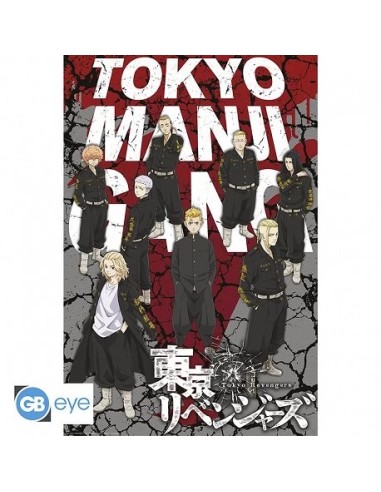 TOKYO REVENGERS - Poster Maxi 91.5x61 - Takemichi & Tokyo Manji Gang