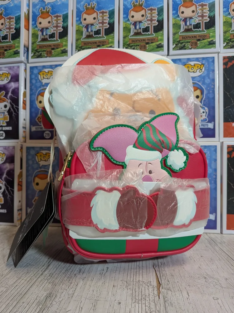 Loungefly Disney - Winnie The Pooh Santa Crossbuddies Bag 🎅🏼