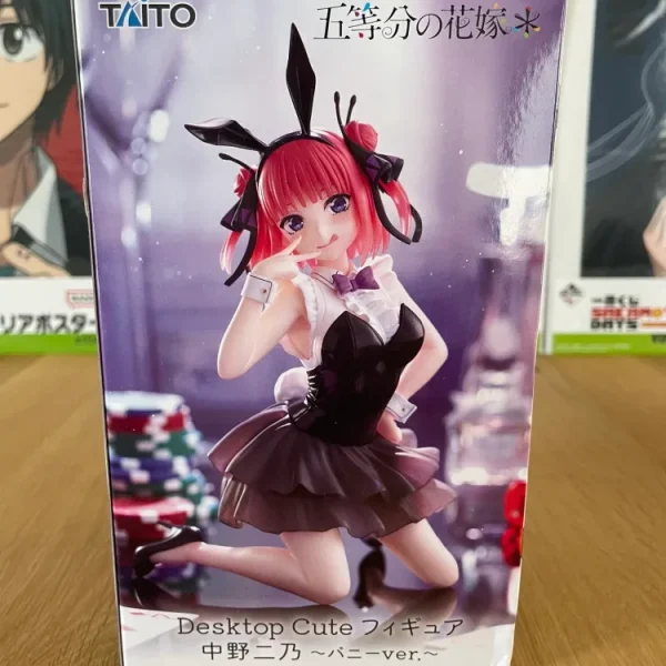 The Quintessential Quintuplets – Figurine Nakano Nino Desktop Cute Bunny Ver. 13 cm Taito