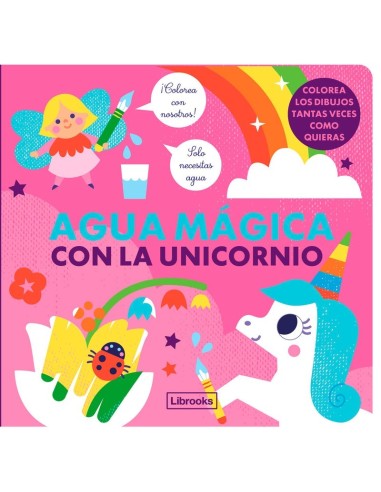 AGUA MÁGICA CON LA UNICORNIO