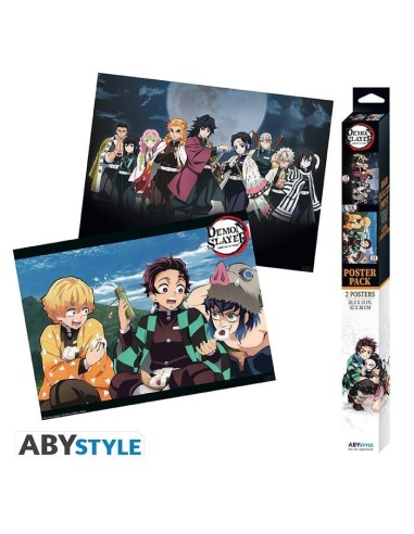 DEMON SLAYER - Set 2 Chibi Posters - Series 2 (52x38)