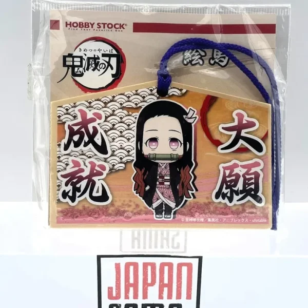 Demon Slayers - Nezuko Kamado wood charm/talisman
