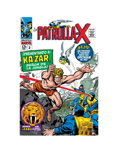 BIBLIOTECA MARVEL 25 LA PATRULLA X 2 1964 1965