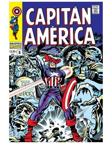 BIBLIOTECA MARVEL 96. CAPITAN AMERICA 5. 1968