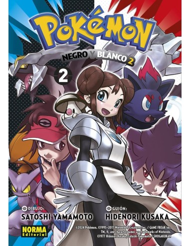 POKEMON 32 NEGRO Y BLANCO II 2