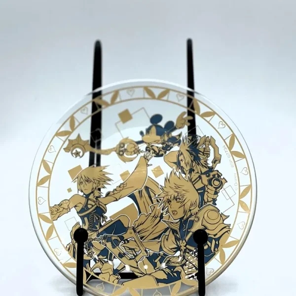Kingdom Hearts - ICHIBAN KUJI - Linking Heart Set D Glass Plate