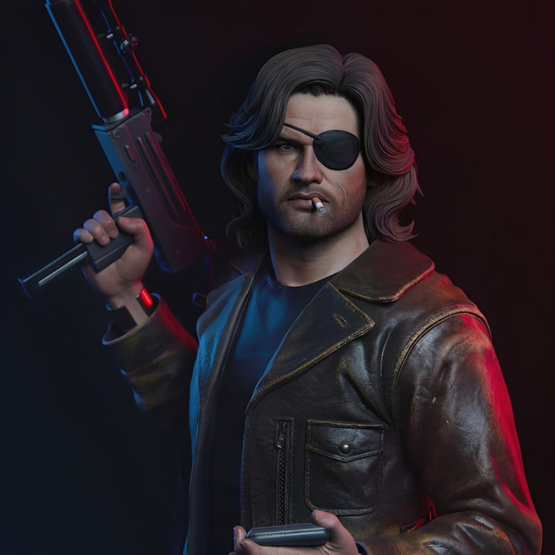 NEW YORK 1997 Statue Snake Plissken Premium Format Figure Sideshow