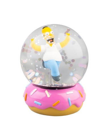 BOLA DE NIEVE THE SIMPSONS HOMER SIMPSON ROSQUILLA