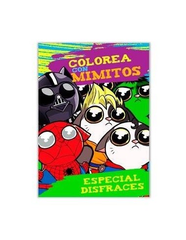COLOREA CON MIMITOS (ESPECIAL DISFRACES)