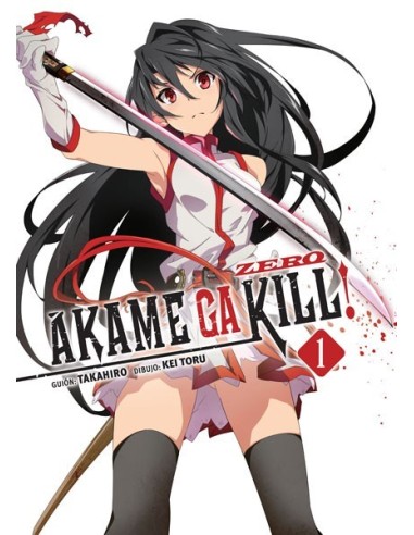 SEGUNDA MANO AKAME GA KILL ZERO N1