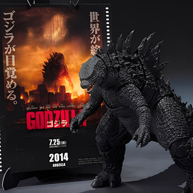 GODZILLA 2014 S.H. MonsterArts Godzilla Movie Graphic Plus Bandai