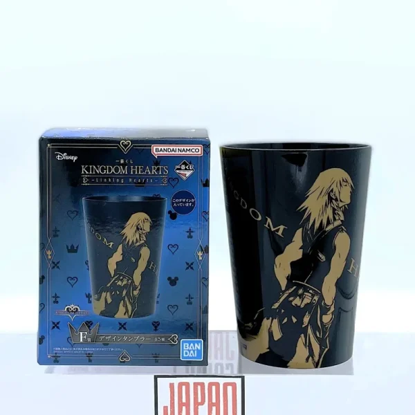 Kingdom Hearts - ICHIBAN KUJI - Linking Hearts Lot F Riku Plastic Glass