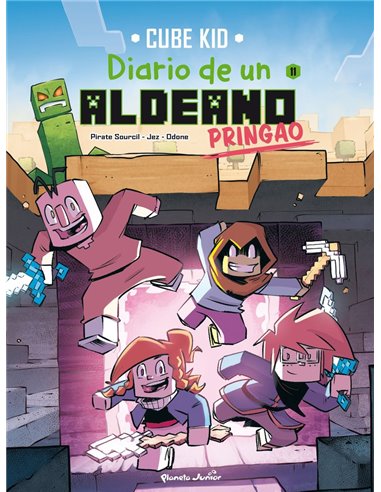MINECRAFT DIARIO DE UN ALDEANO PRINGAO COMIC 11