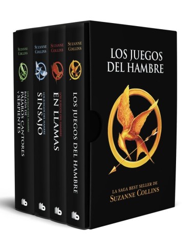 LOS JUEGOS DEL HAMBRE ESTUCHE SAGA COMPLETA