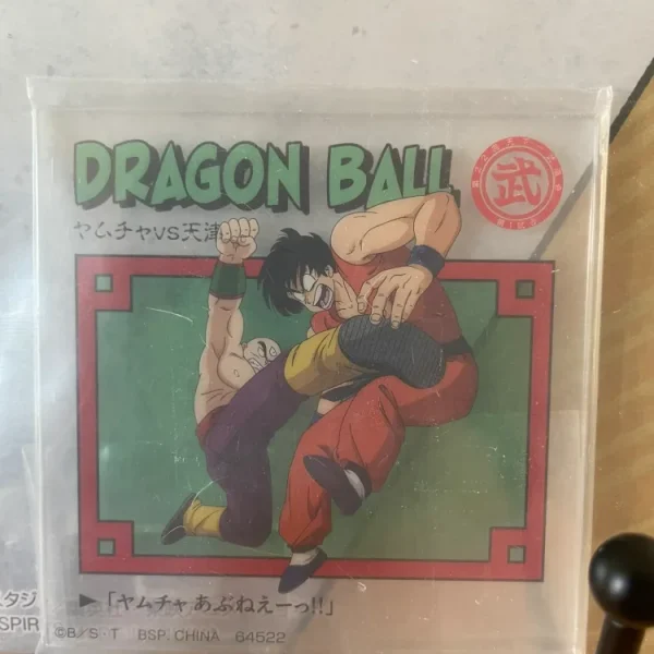 Dragon Ball - Ichiban Kuji - Dragon History Lot E Stand Acrylic Yamcha VS Tien Shinhan 7x7cm