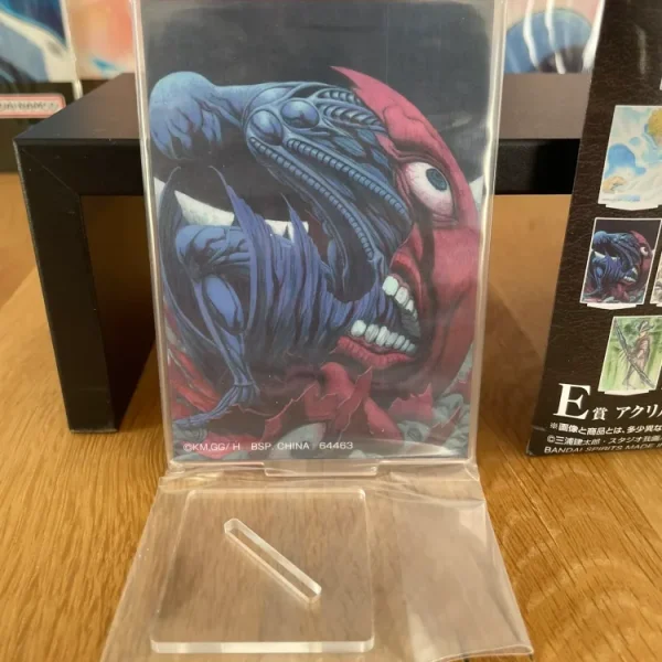 Berserk – Stand acrylique Femto and Beherit Ichiban Kuji Unmei ni Aragau, Kuroi Kenshi 10 cm