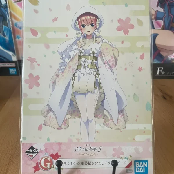 The Quintessential Quintuplets – Visual Board Ichika Nakano Ichiban Kuji Bride Style 18 x 26 cm