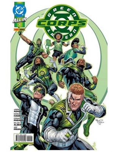 ALL IN GREEN LANTERN CORPS N.1