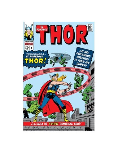 BIBLIOTECA MARVEL. EL PODEROSO THOR 01