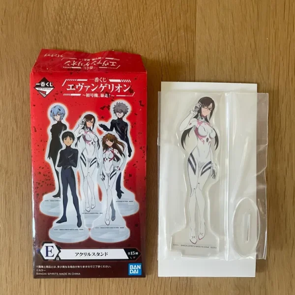 Evangelion - Stand acrylique 13cm Mari Makinami - Ichiban Kuji Shogouki Bousou (Lot E)