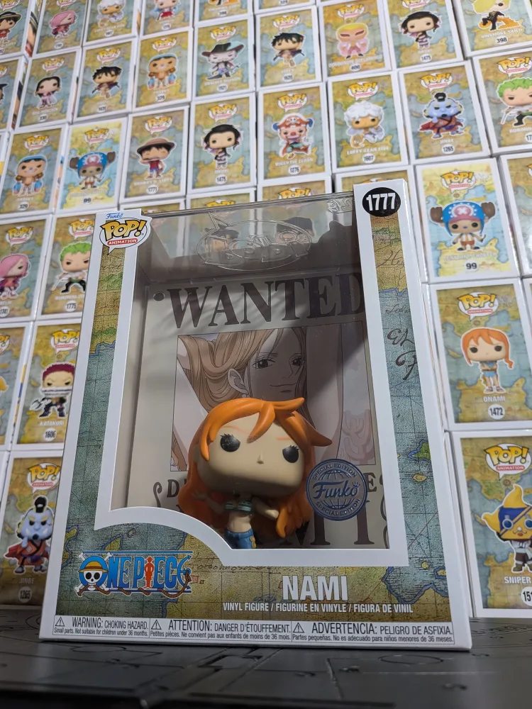 Funko Pop! One Piece #1777 - Nami Wanted Poster (Special Edition)
