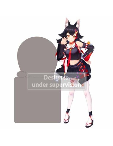 FIGURA HOLOLIVE OOKAMI MIO PRODUCTION HIKKAKE