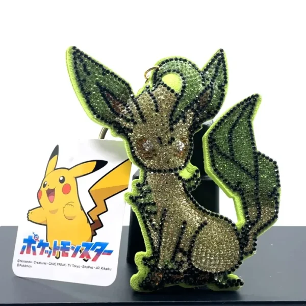 Pokemon - Straps Mini Figurine Strass Phyllali Leafeon
