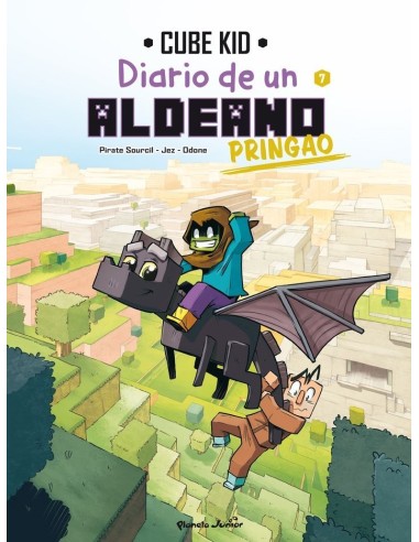 MINECRAFT DIARIO DE UN ALDEANO PRINGAO COMIC 7