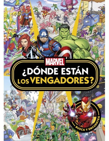 LOS VENGADORES DONDE ESTAN LOS VENGADORES