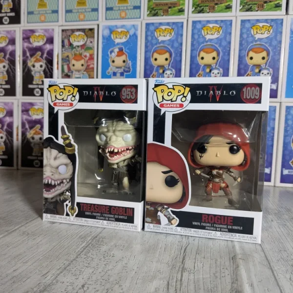 Funko pop Games Diablo IV - Treasure Goblin & Rogue (Bundle)