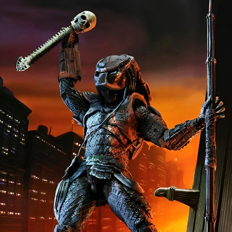 PREDATOR 2 Figurine Poster Series City Hunter Neca