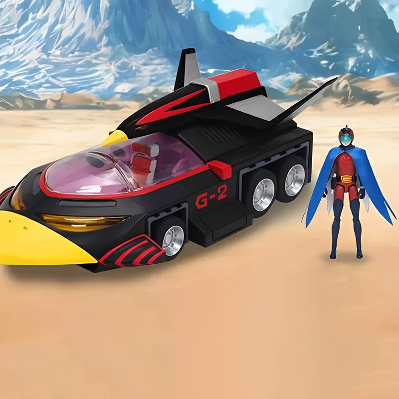 GATCHAMAN Set G-2 Condor Attacker & Joe The Condor Ramen Toy