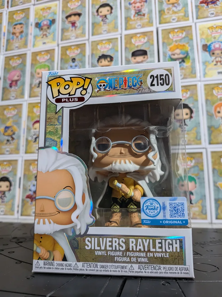 Funko Pop! Plus One Piece #2150 - Silvers Rayleigh (Special Edition)