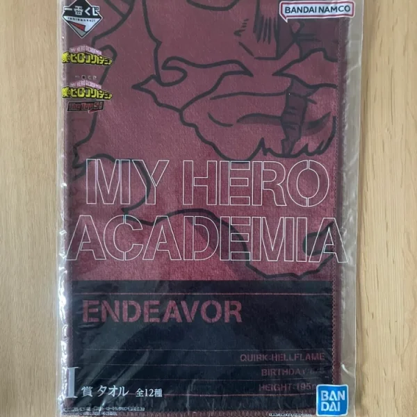 My Hero Academia – Endeavor Ichiban Kuji The Top 5 Towel! 60 x 21 cm