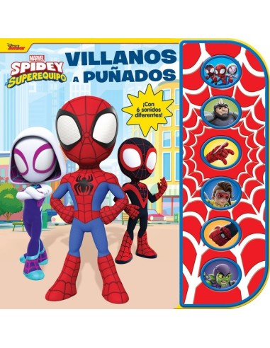 VILLANOS A PUÑADOS SPIDEY Y SU SUPEREQUIPO