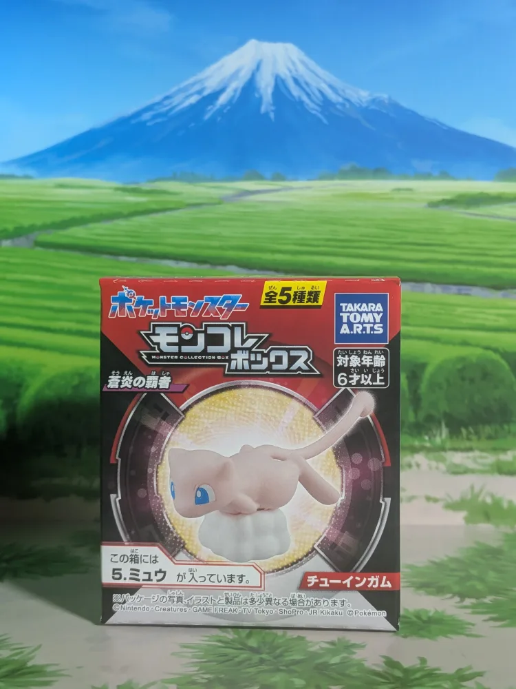 Takara Tomy Arts Moncolle Box - Blue Flame Champion - Mew (~3-4cm)