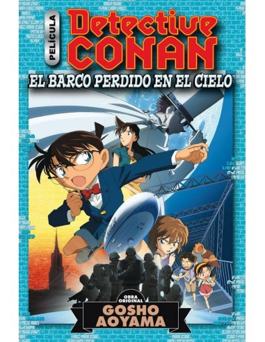 DETECTIVE CONAN ANIME COMIC EL BARCO PERDIDO EN EL CIELO