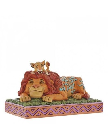 FIGURA DISNEY EL REY LEON A FATHERS PRIDE
