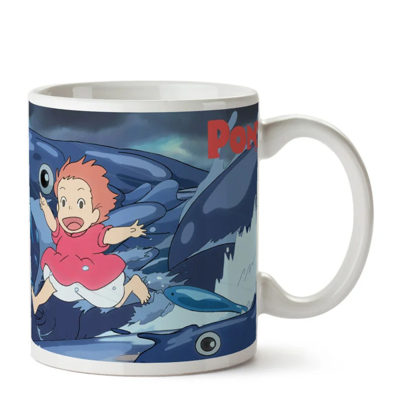 PONYO SUR LA FALAISE Mug Vagues Semic